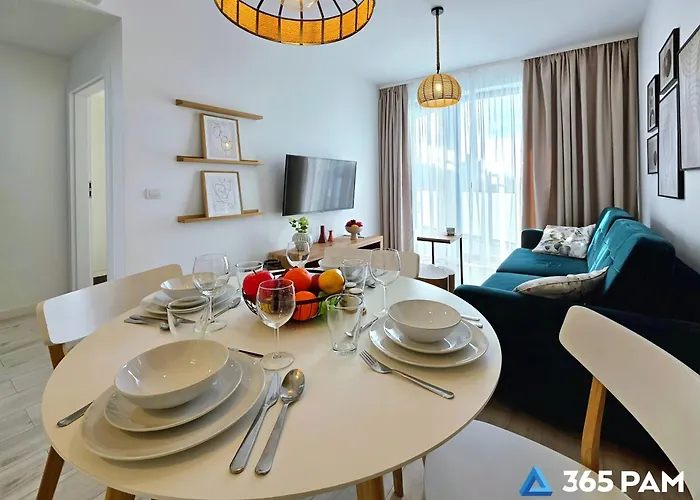 365pam - Boho Summer 71 Z Widokiem Na Morze - Parking W Cenie Apartman Ustronie Morskie